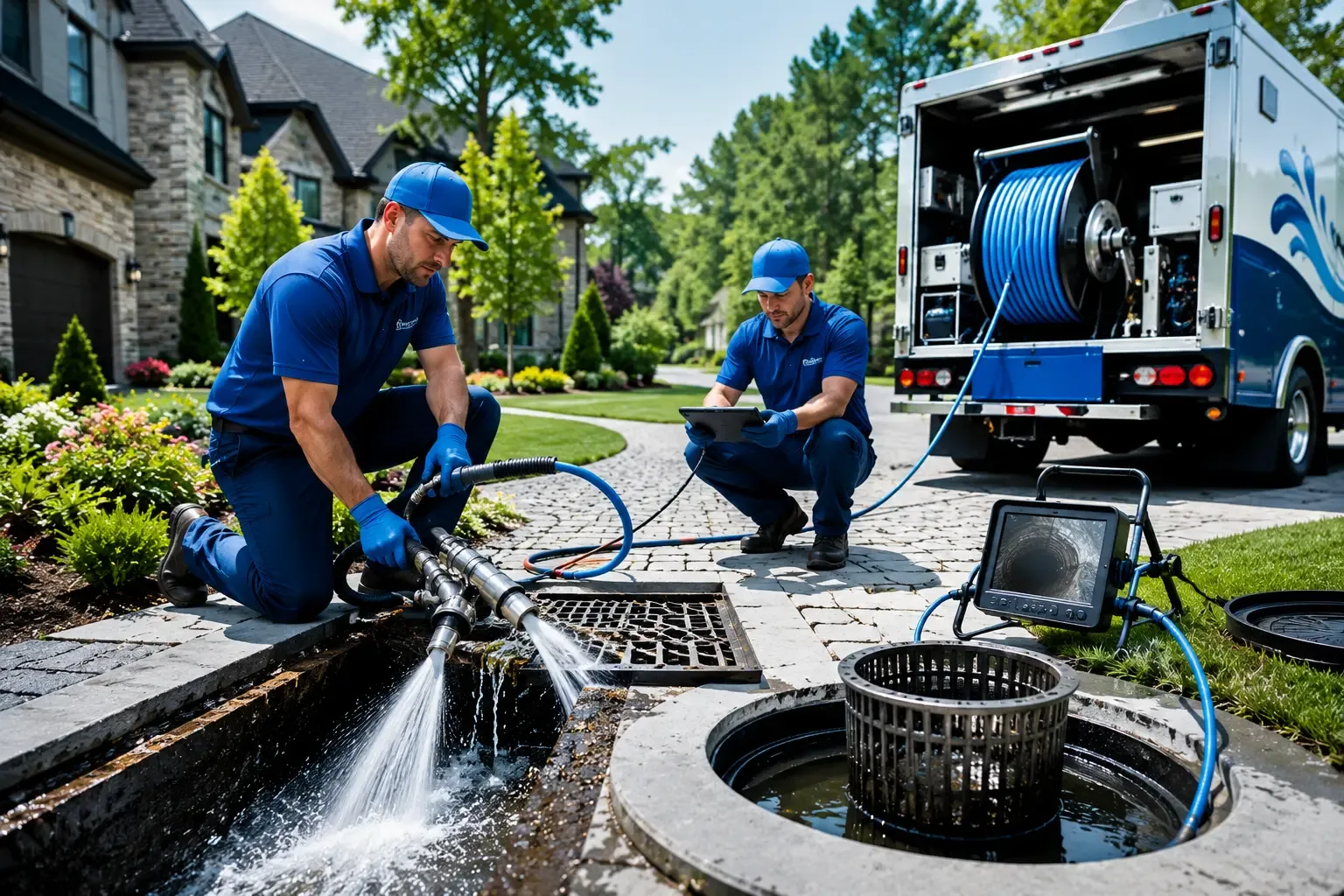 Local outdoor drain cleaning professionals in Upton, KY